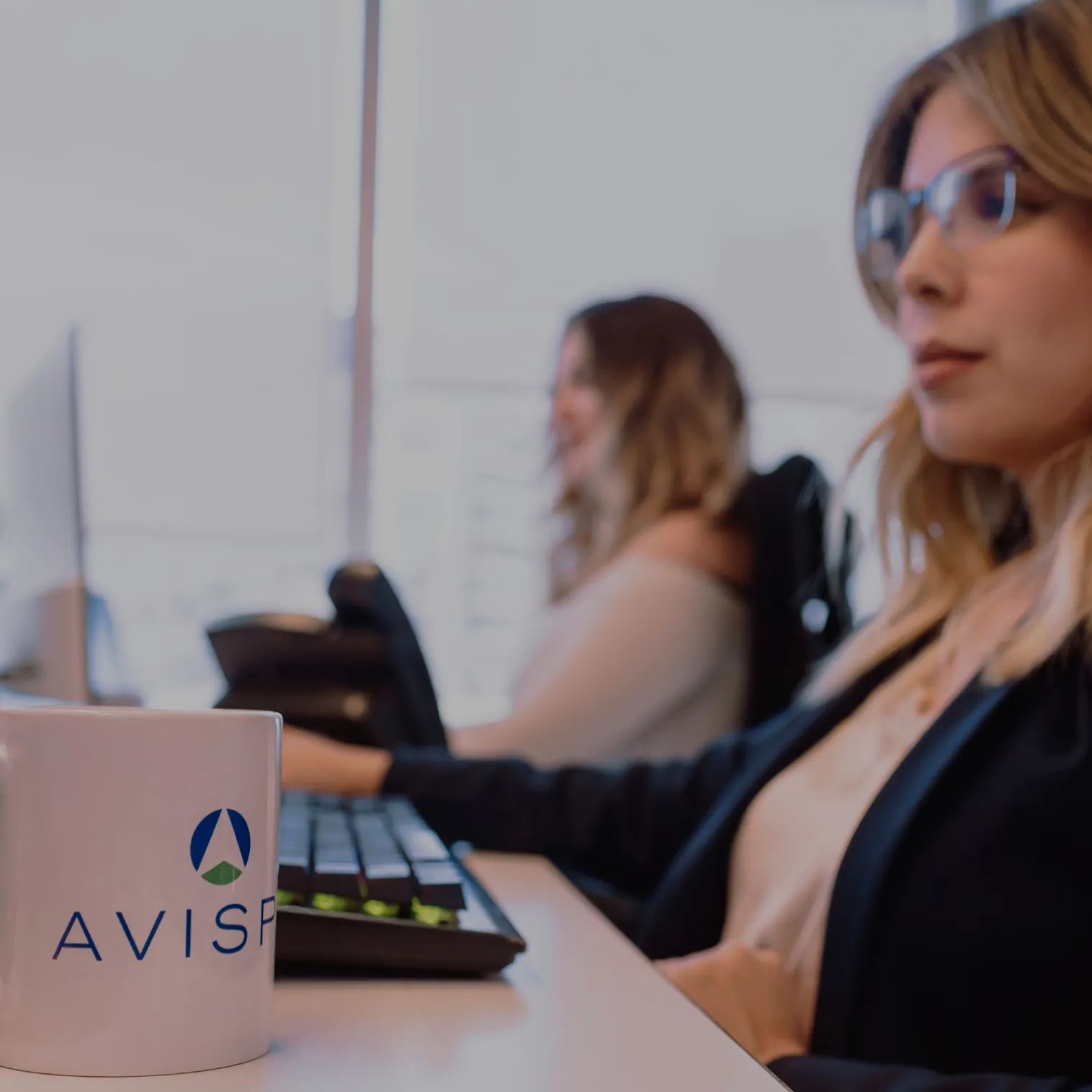 Dedicated Women at Work Avispa recruiters working side by side