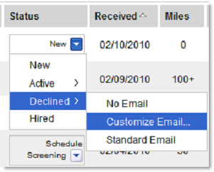 schedule jobscore screening
